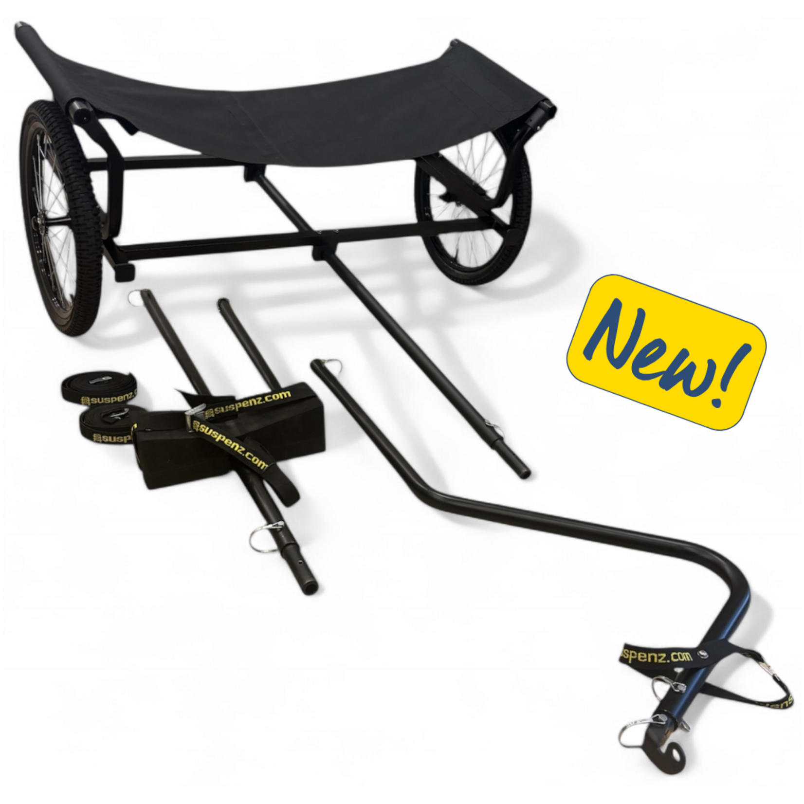 Suspenz, Inc. Tow & Go Bike Cart for Kayaks & Canoes
