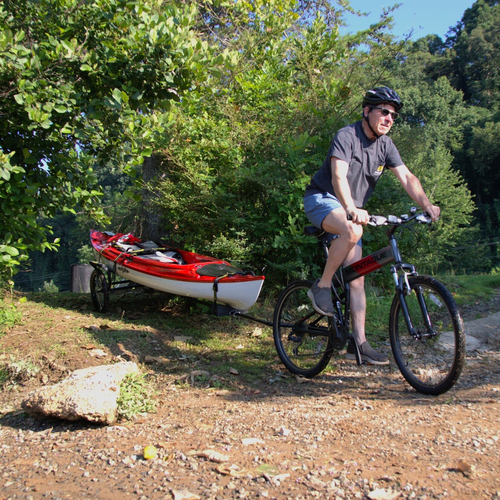 Suspenz, Inc. Tow & Go Bike Cart for Kayaks & Canoes