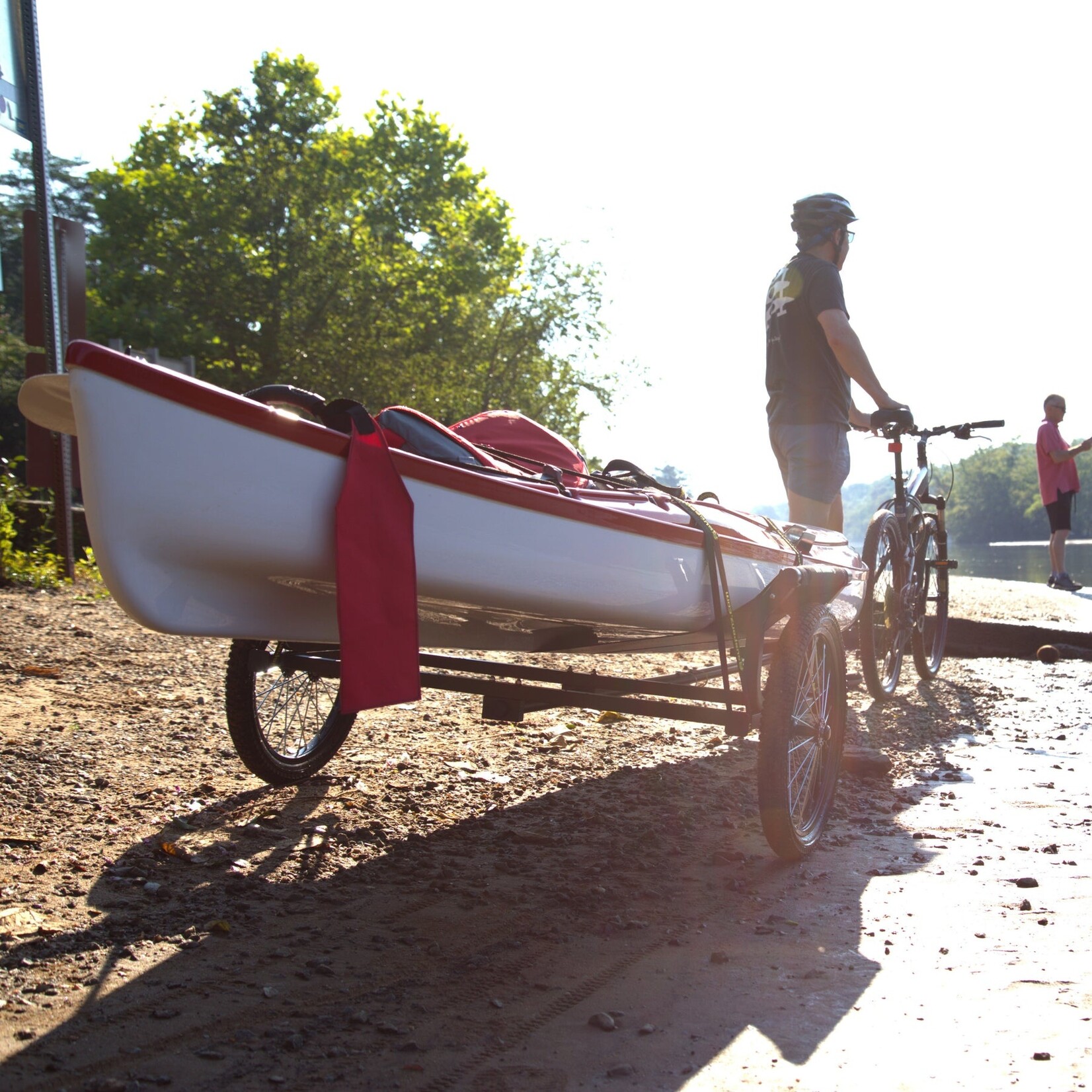 Suspenz, Inc. Tow & Go Bike Cart for Kayaks & Canoes