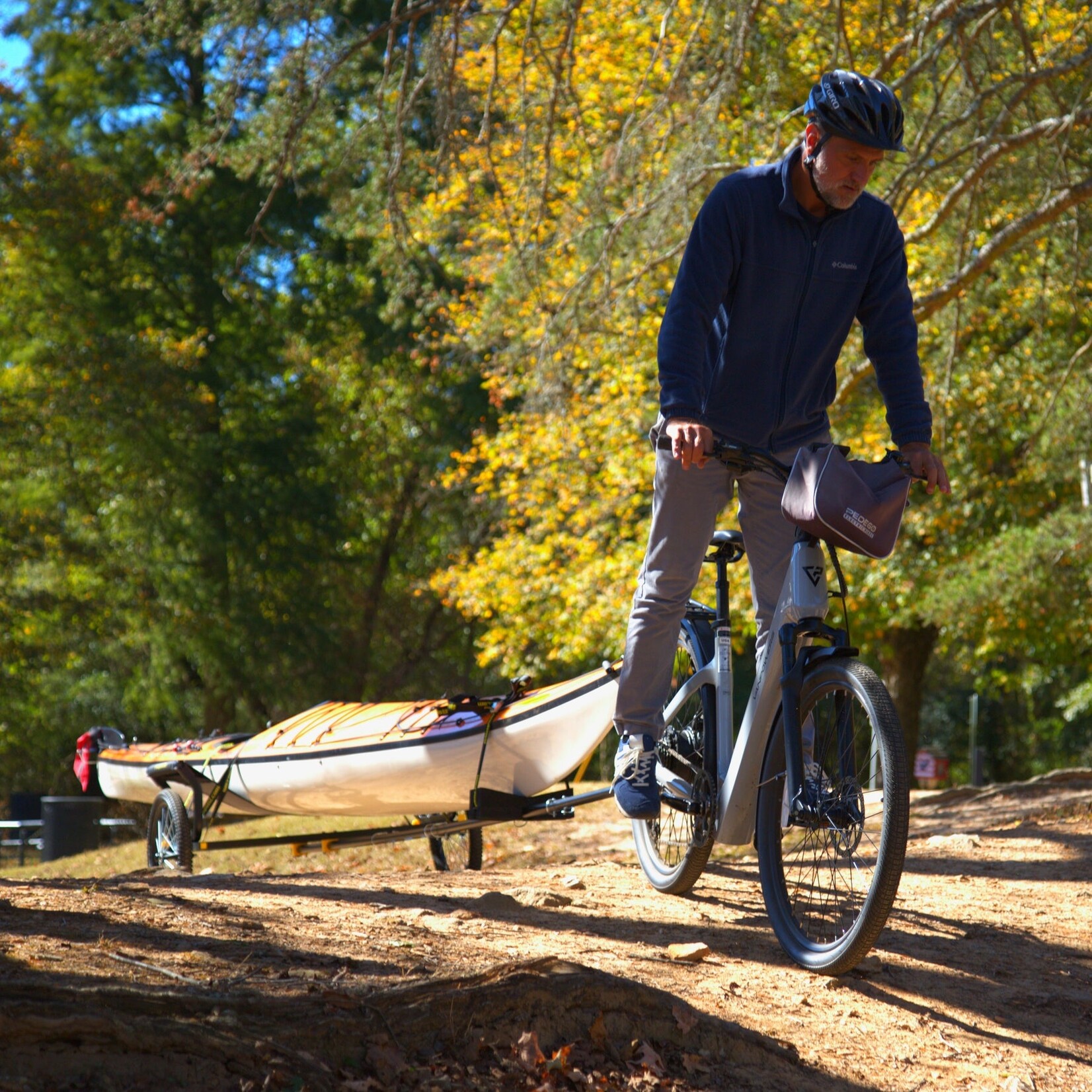 Suspenz, Inc. Tow & Go Bike Cart for Kayaks & Canoes