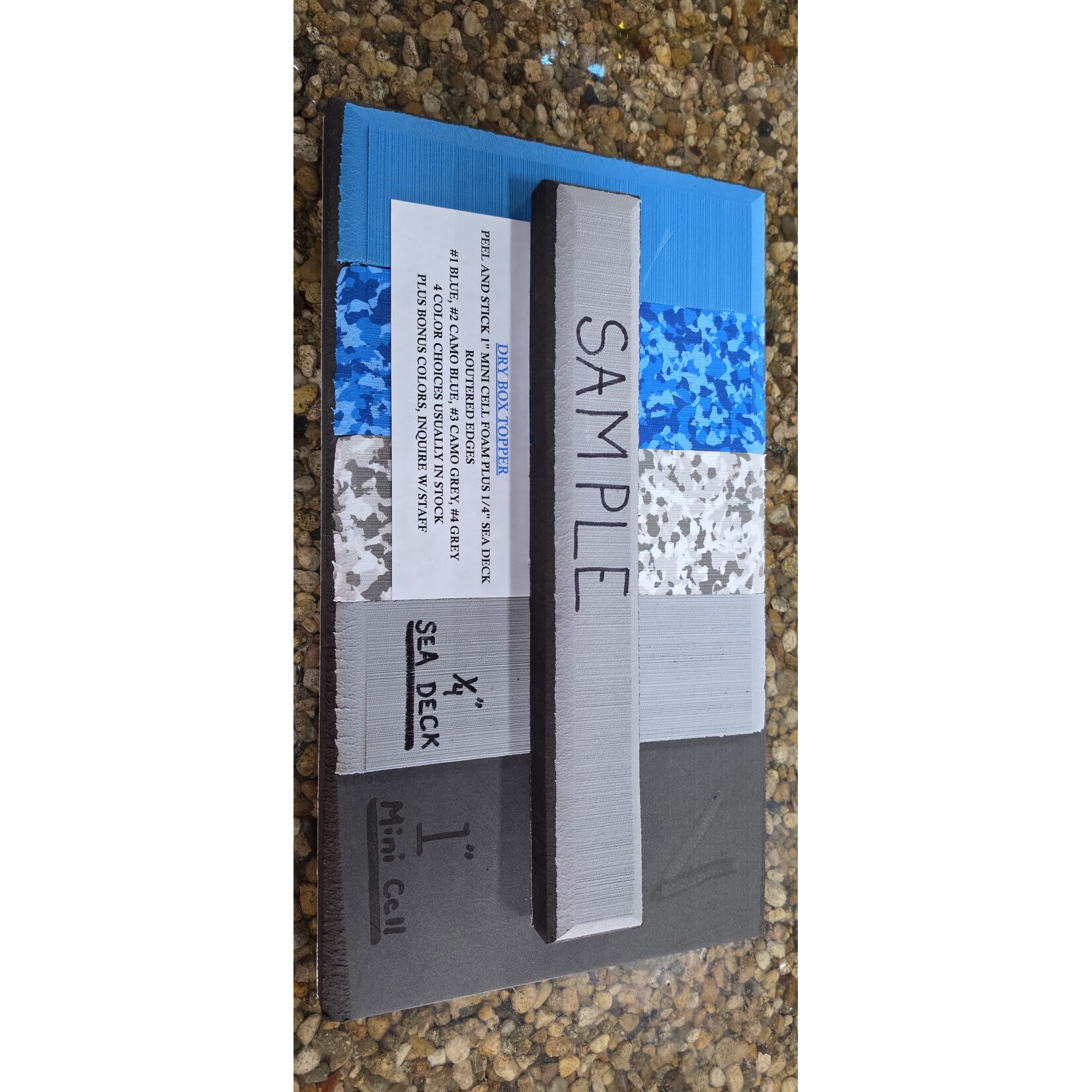 Dry Box Peel and Stick Foam Topper