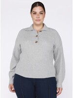 Dex Plus Polo Front Sweater