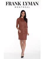 Frank Lyman Faux Suede Dress