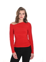 Frank Lyman Off the Shoulder Long Sleeve Blouse