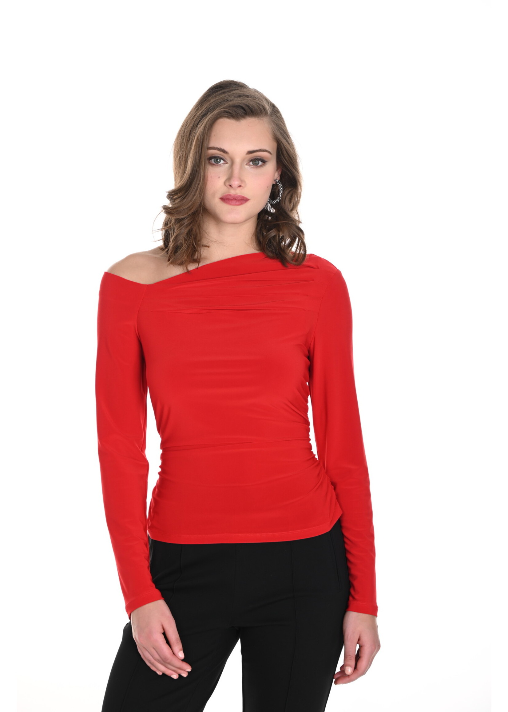 Frank Lyman Off the Shoulder Long Sleeve Blouse