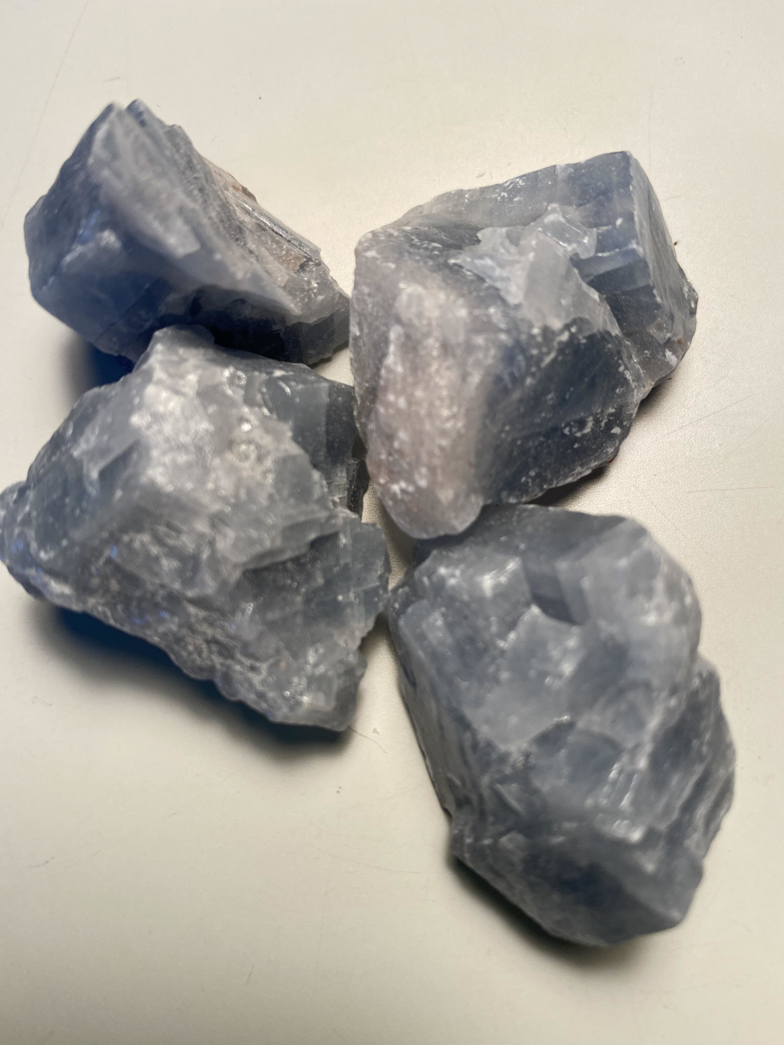 Blue Calcite stone