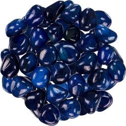 Blue Onyx Tumbled Stones