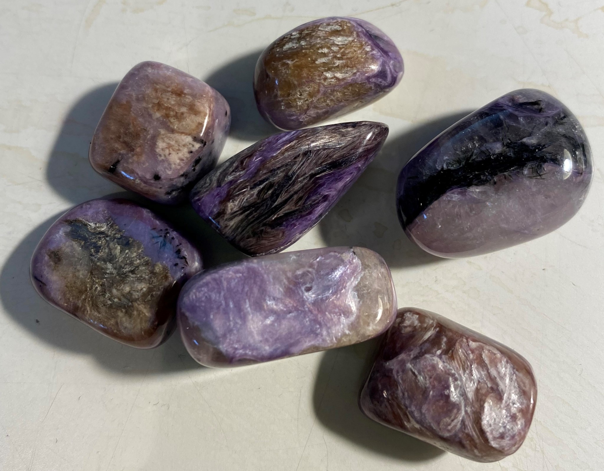 Charoite Tumbled Stones