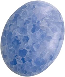 Blue Calcite Palm stone