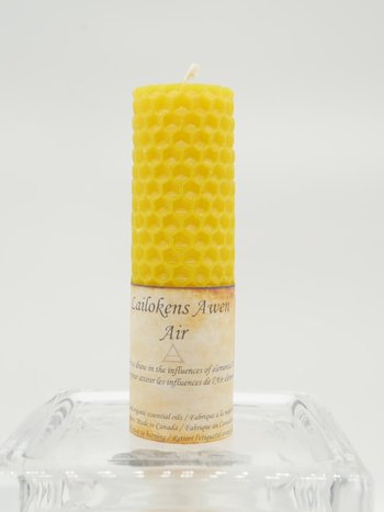 4 1/4" Air Lailokens Awen Honeycomb Candle