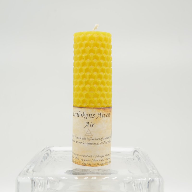 4 1/4" Air Lailokens Awen Honeycomb Candle