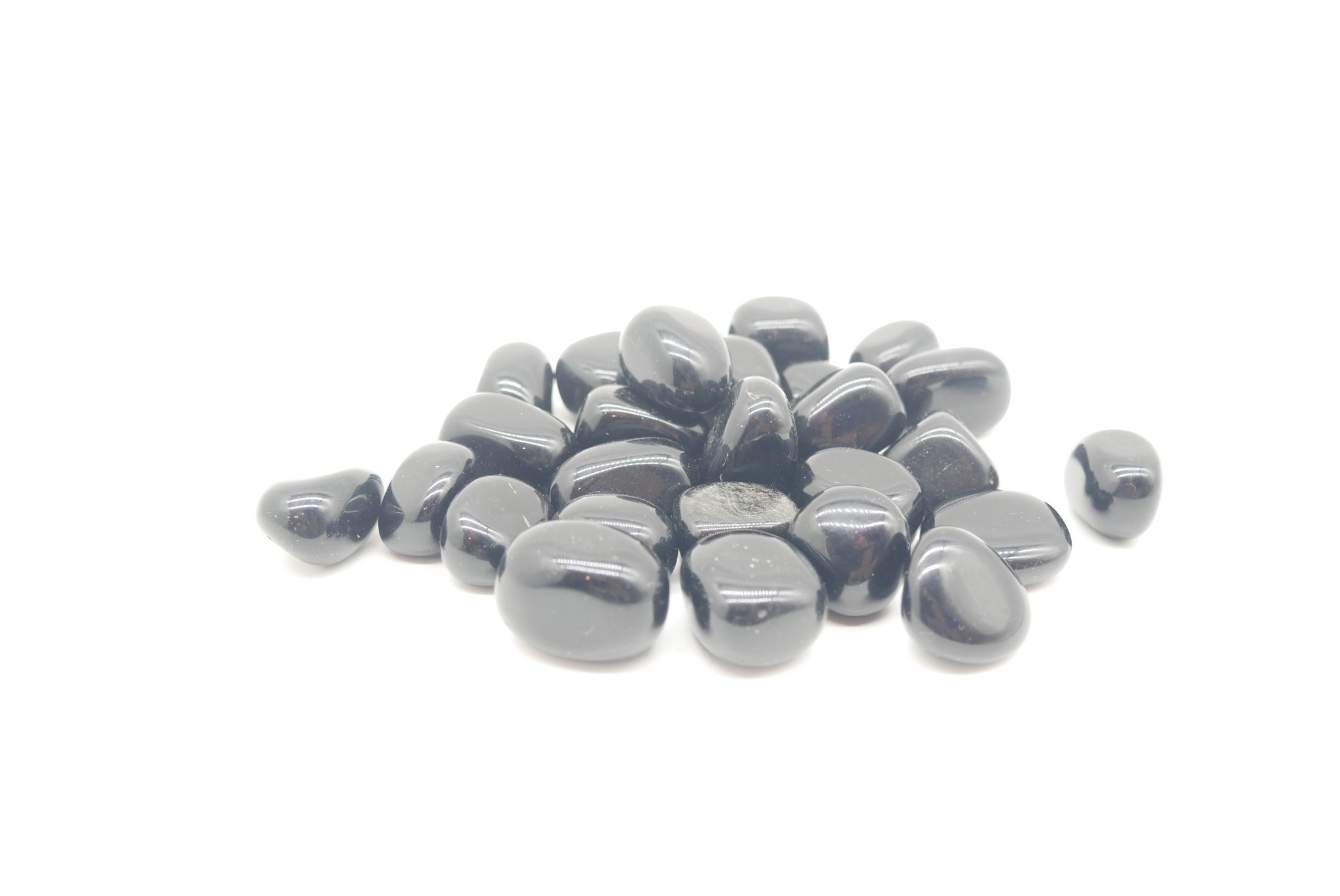 Black Obsidian Tumbled Stones