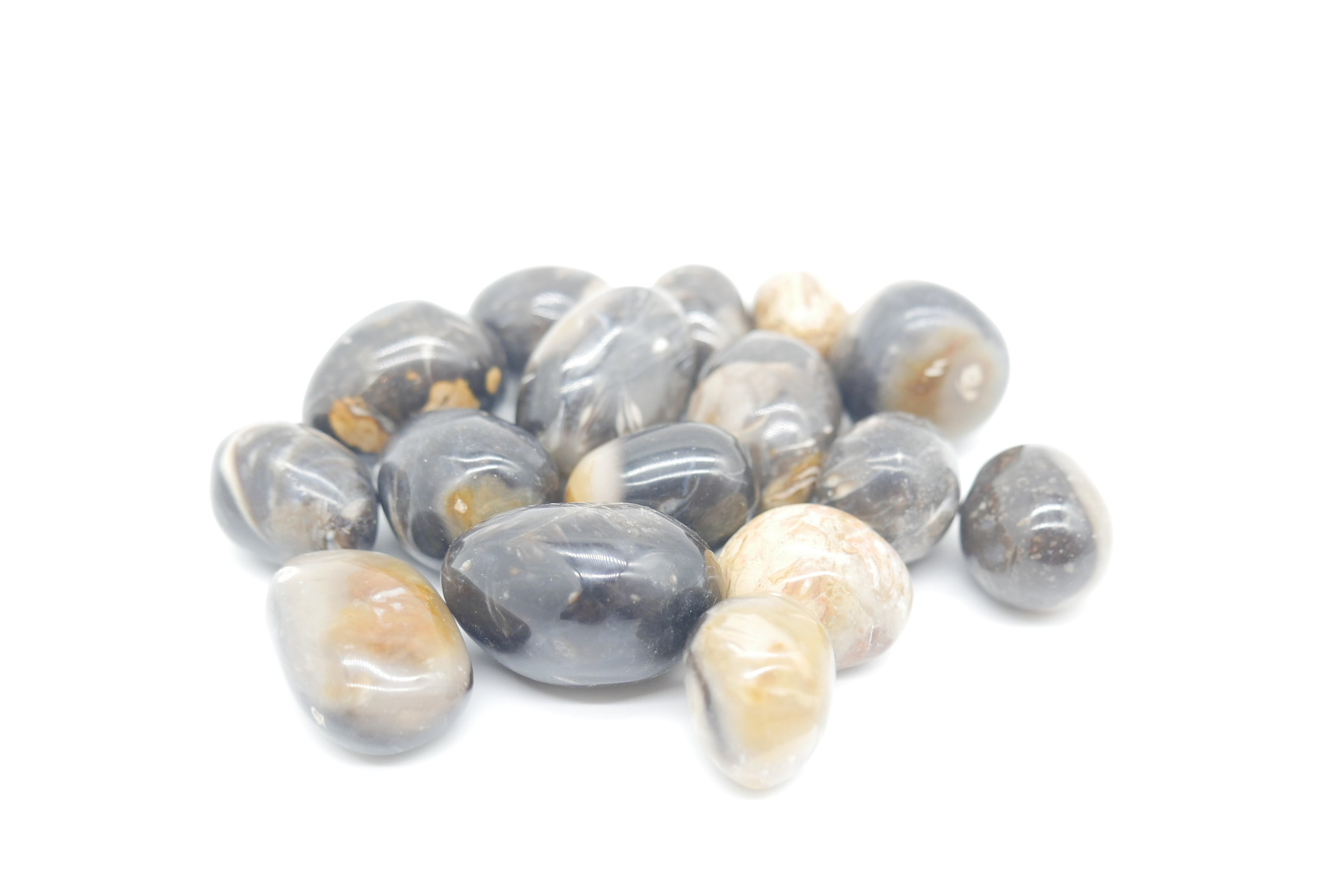 Feathered Agate Stones