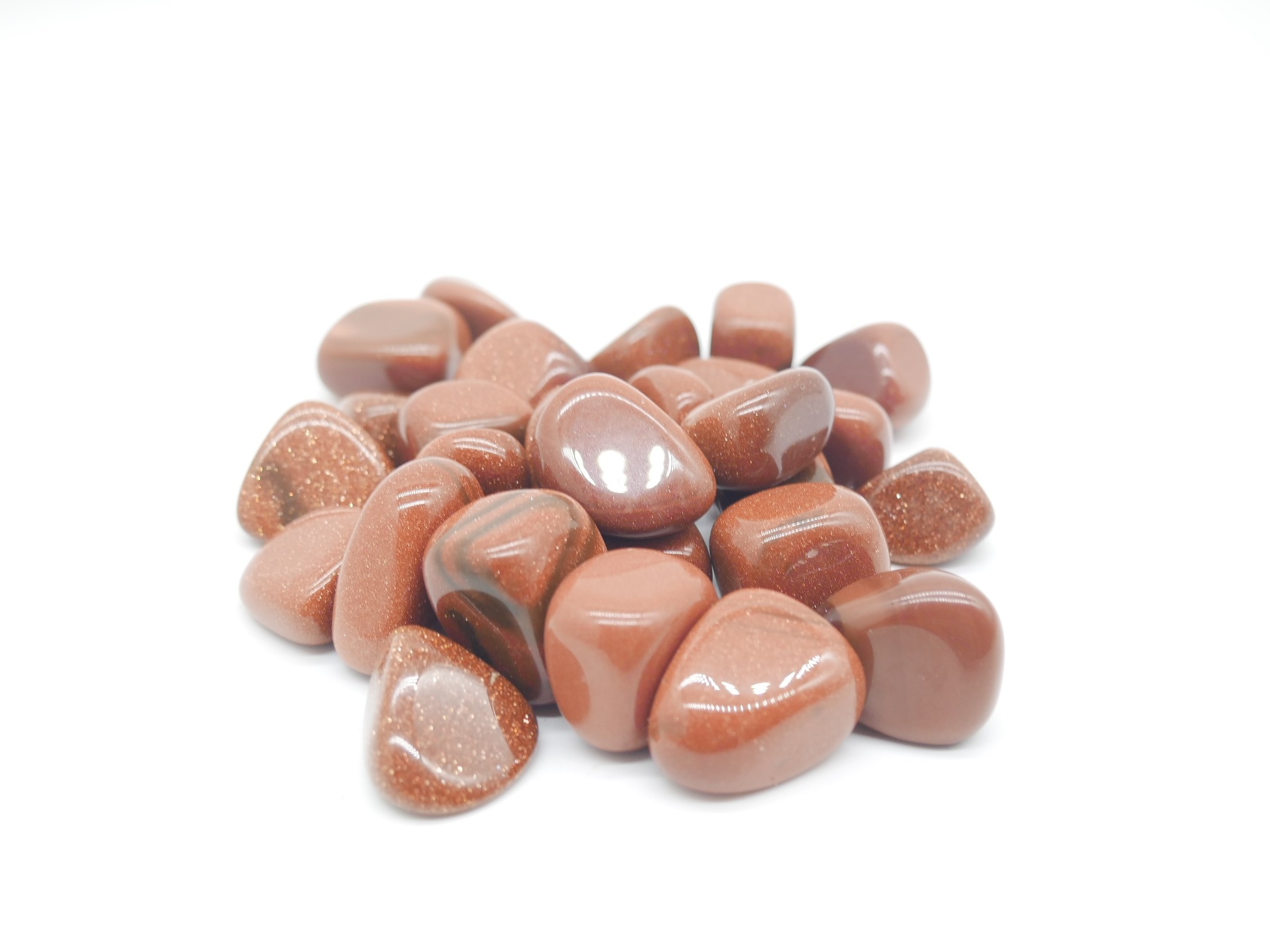 Goldstone Tumbled Stones