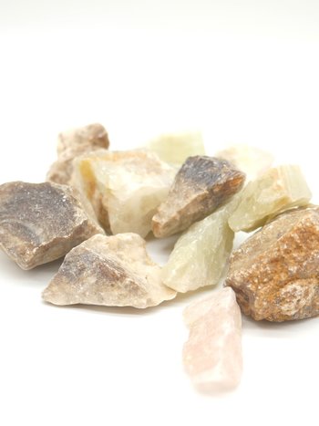 Mixed Calcite Untumbled Stones