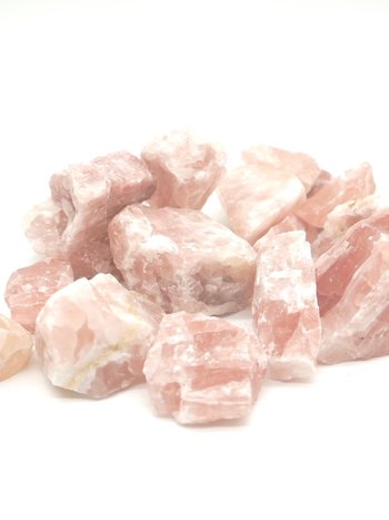 Red Calcite Untumbled Stones