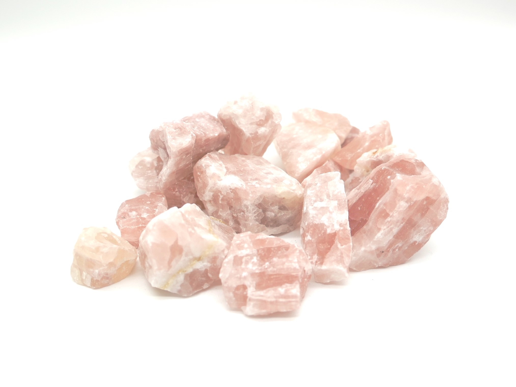 Red Calcite Untumbled Stones