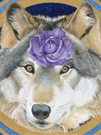 Wolf Enchanted Visitor