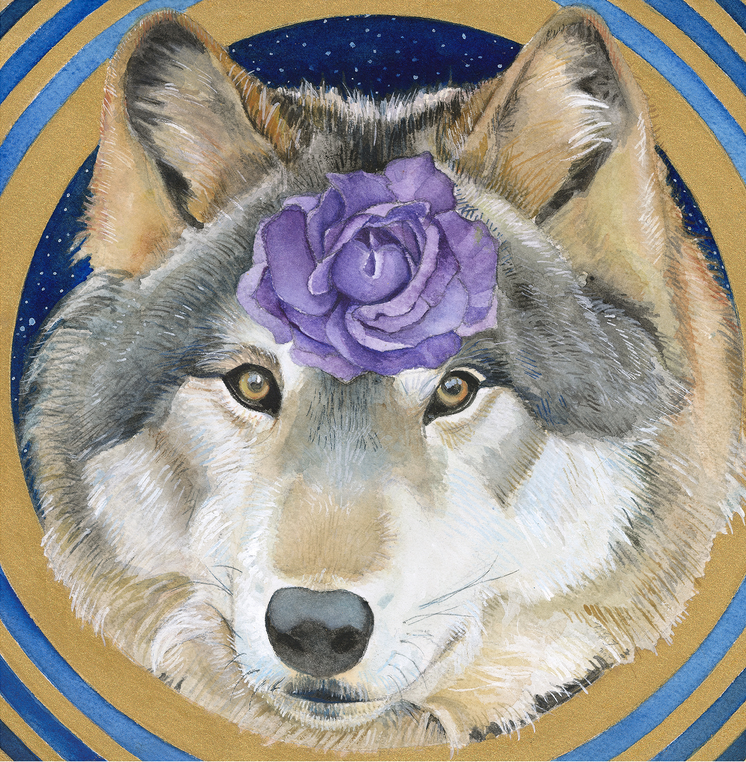 Wolf Enchanted Visitor