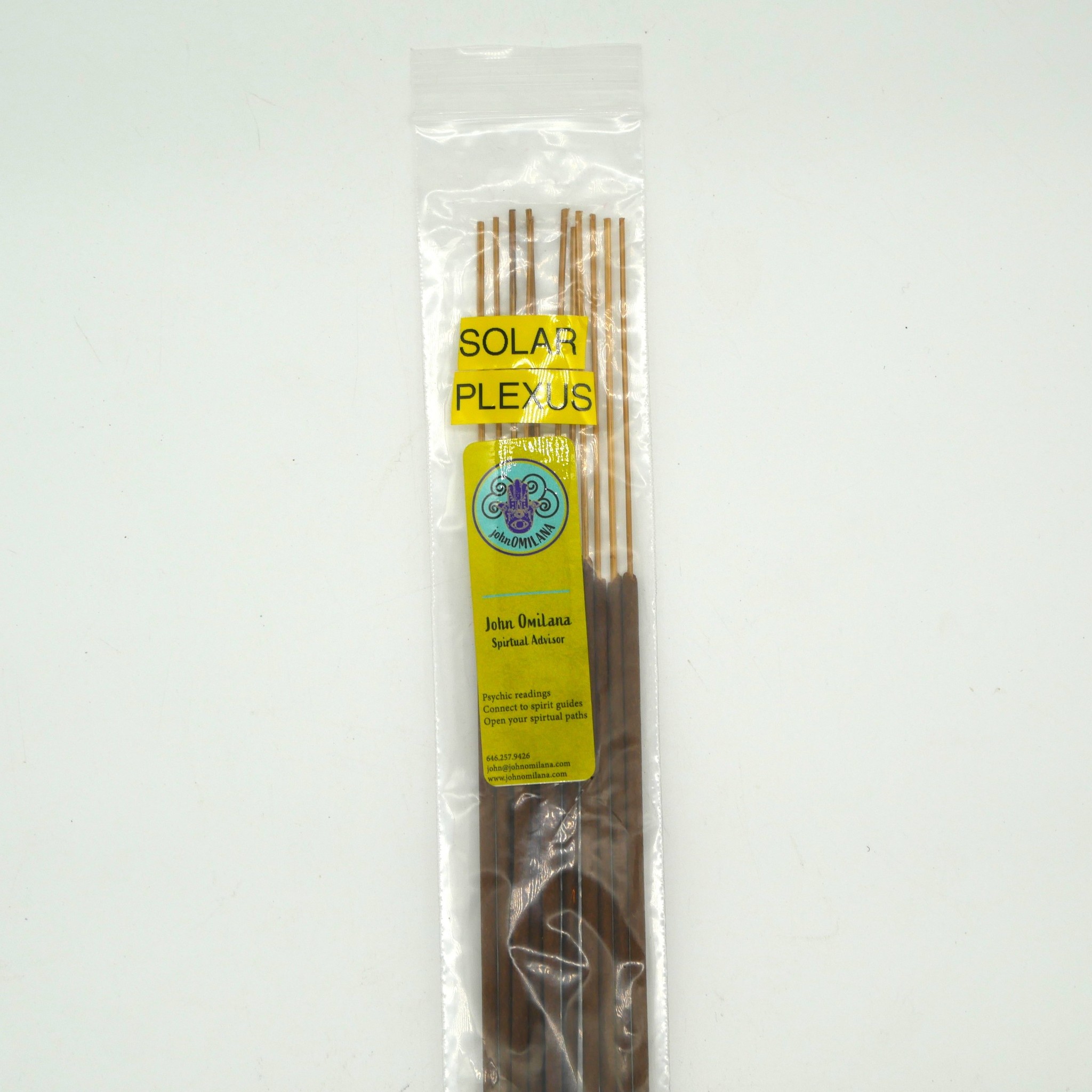 JohnOmilana Incense Sticks Chakra Solar Plexus