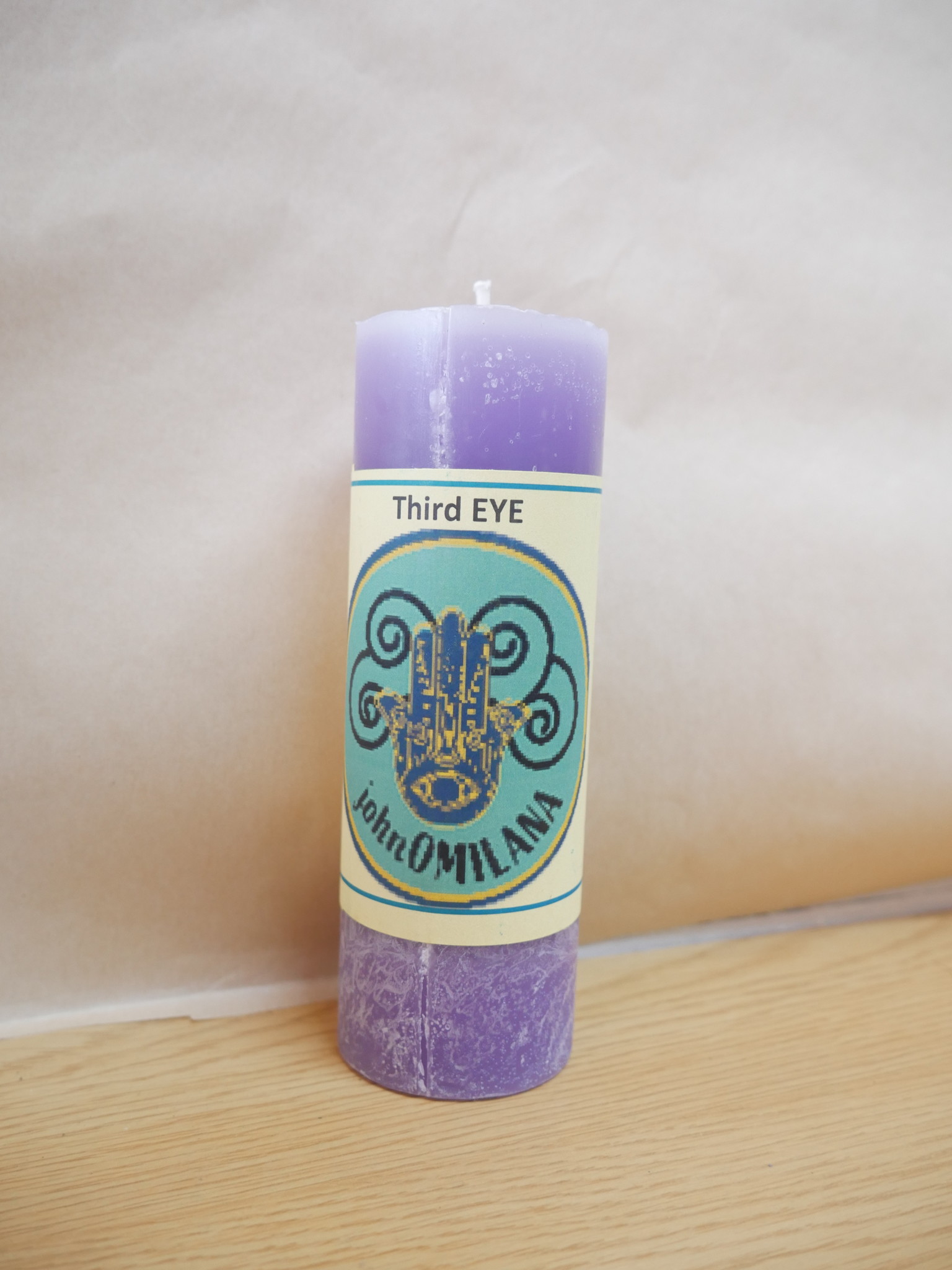 JohnOmilana Candle Third Eye Pillar