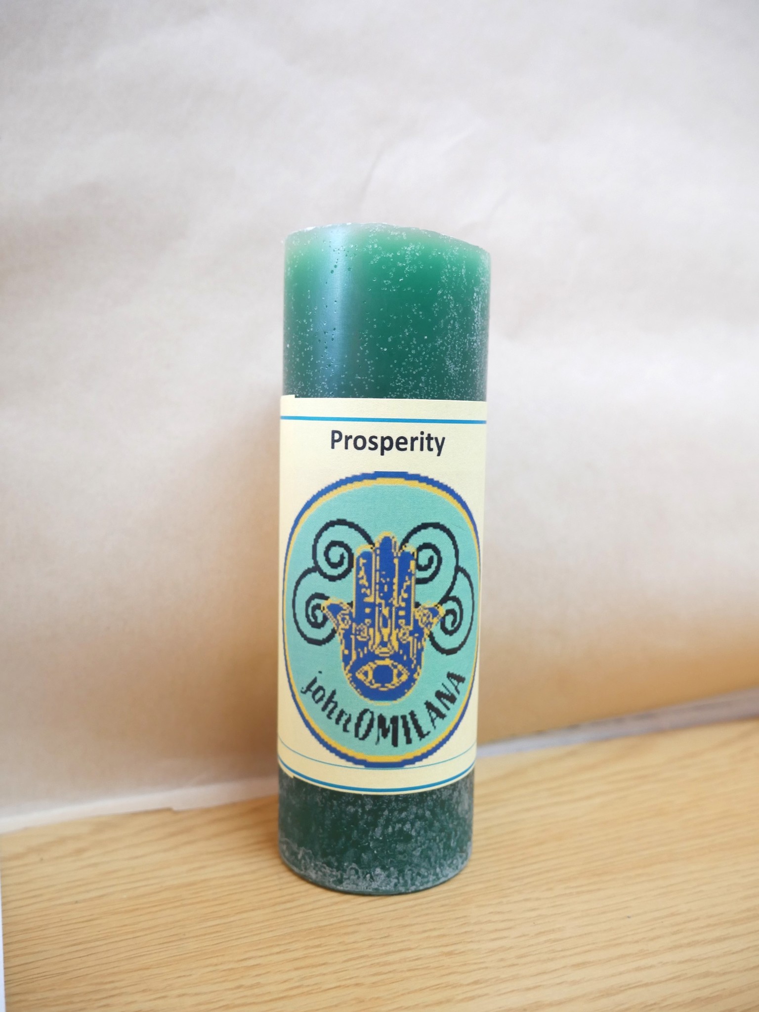 JohnOmilana Prosperity Candle  Pillar