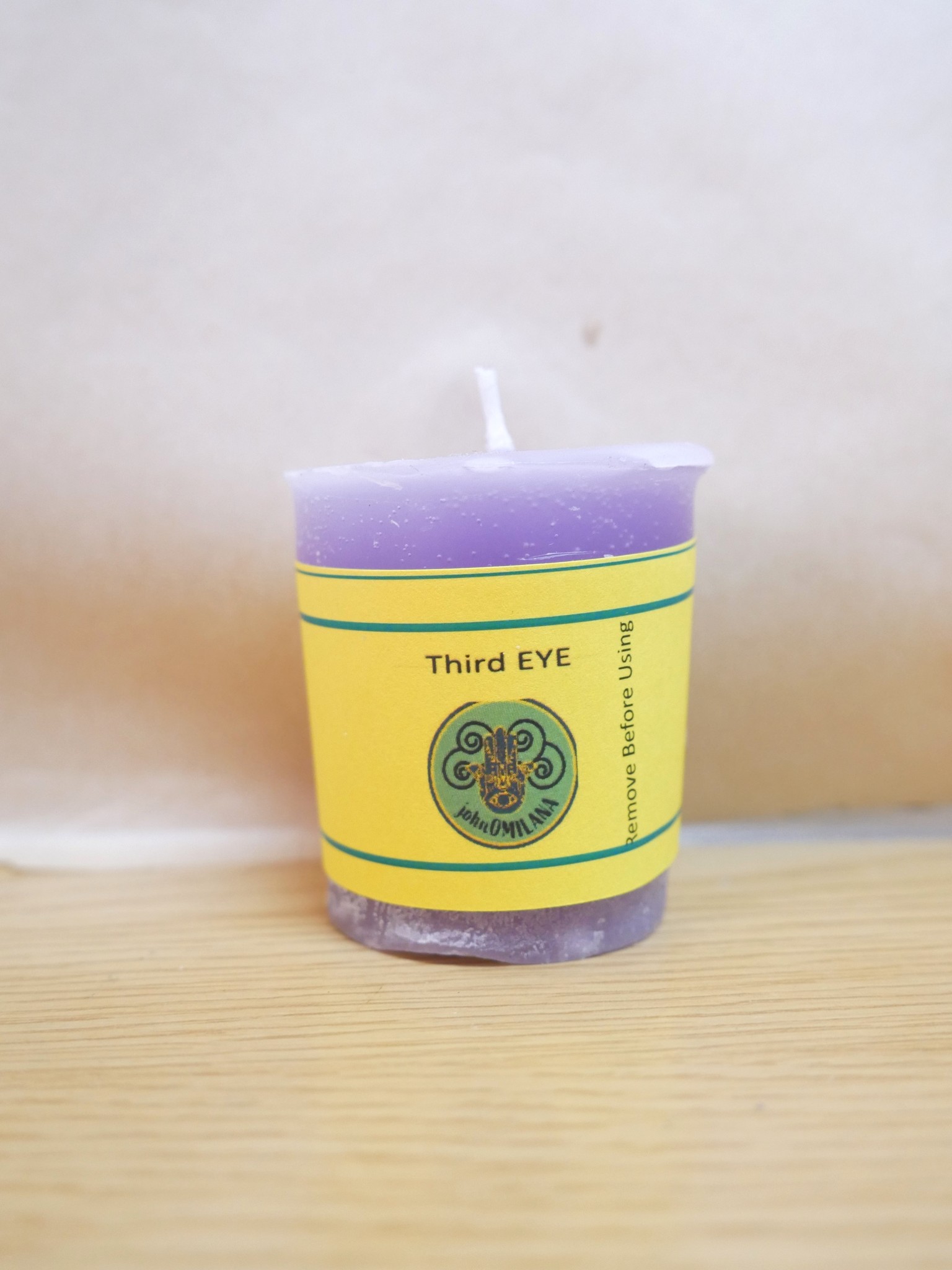JohnOmilana Candle Third Eye Votive
