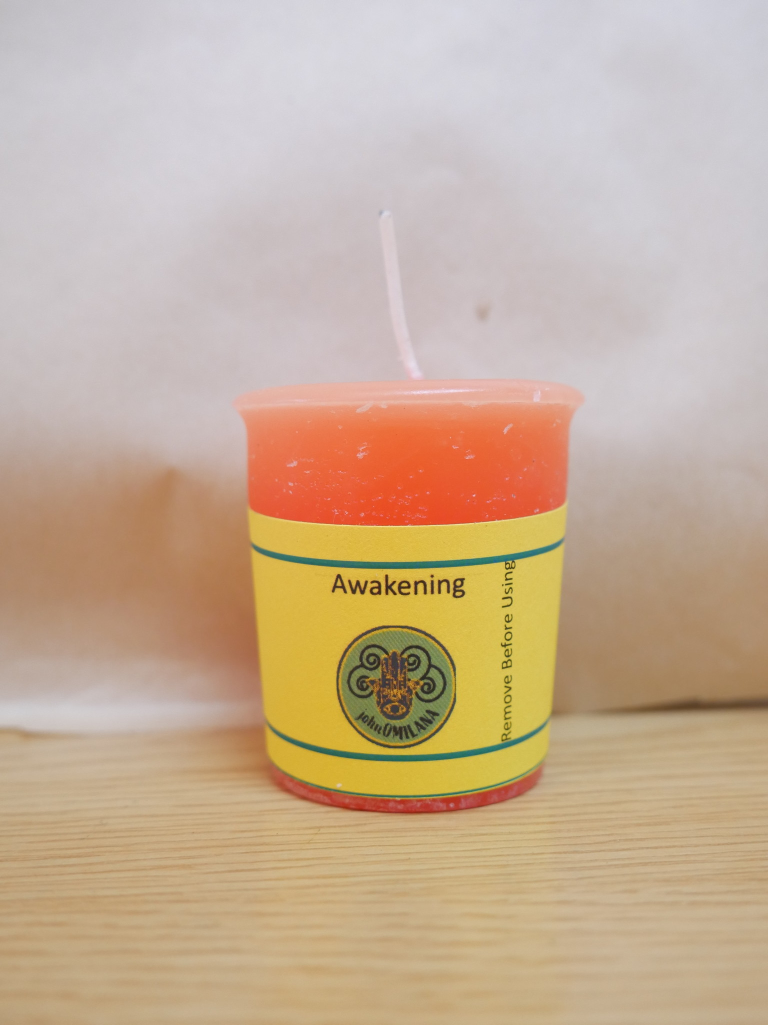 JohnOmilana Candle Awakening Votive