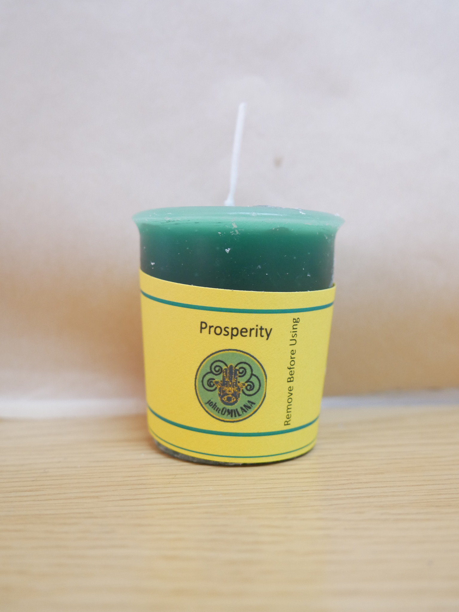 JohnOmilana Candle Prosperity Votive