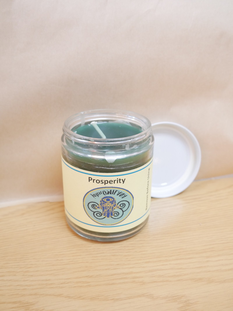 JohnOmilana Jar Candle Prosperity