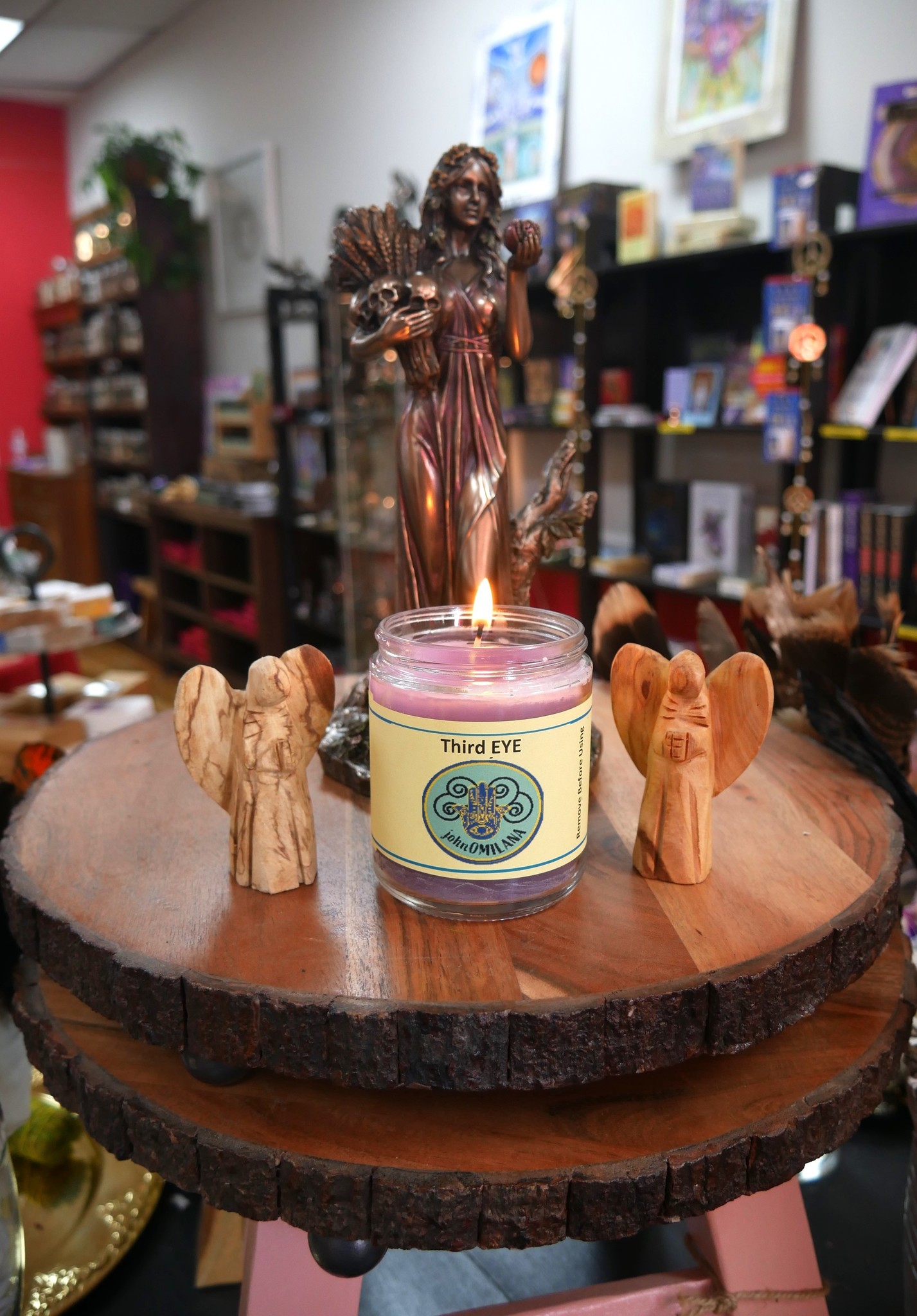 JohnOmilana Jar Candle  Third Eye