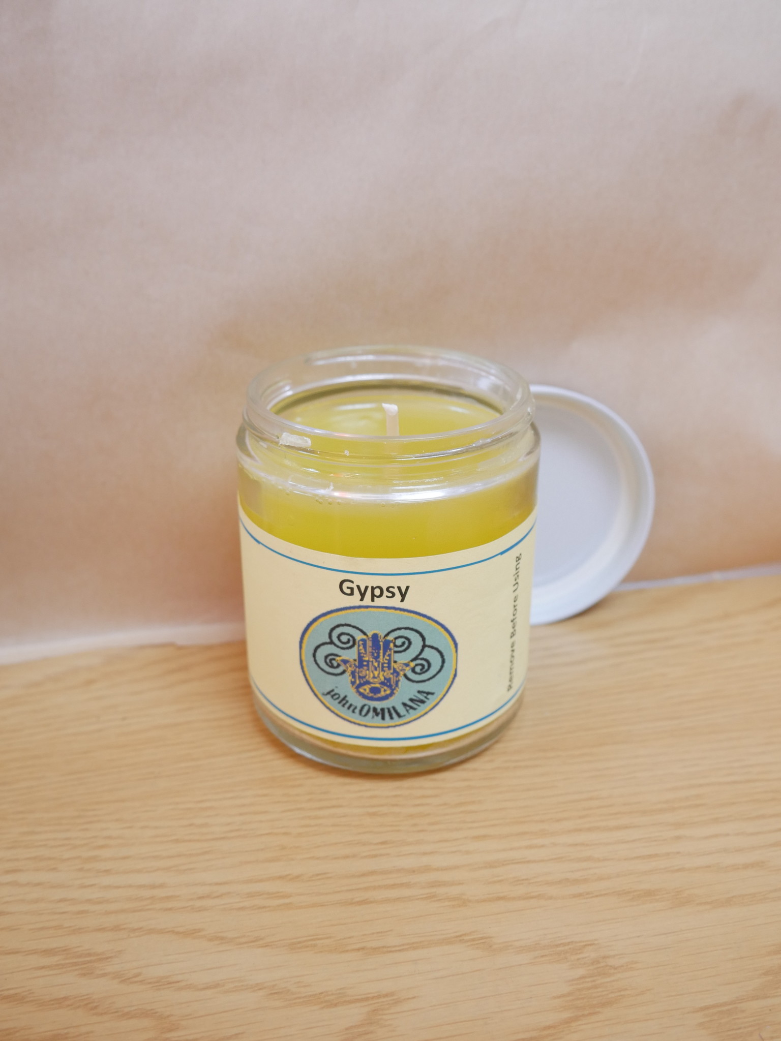 JohnOmilana Jar Candle Gypsy