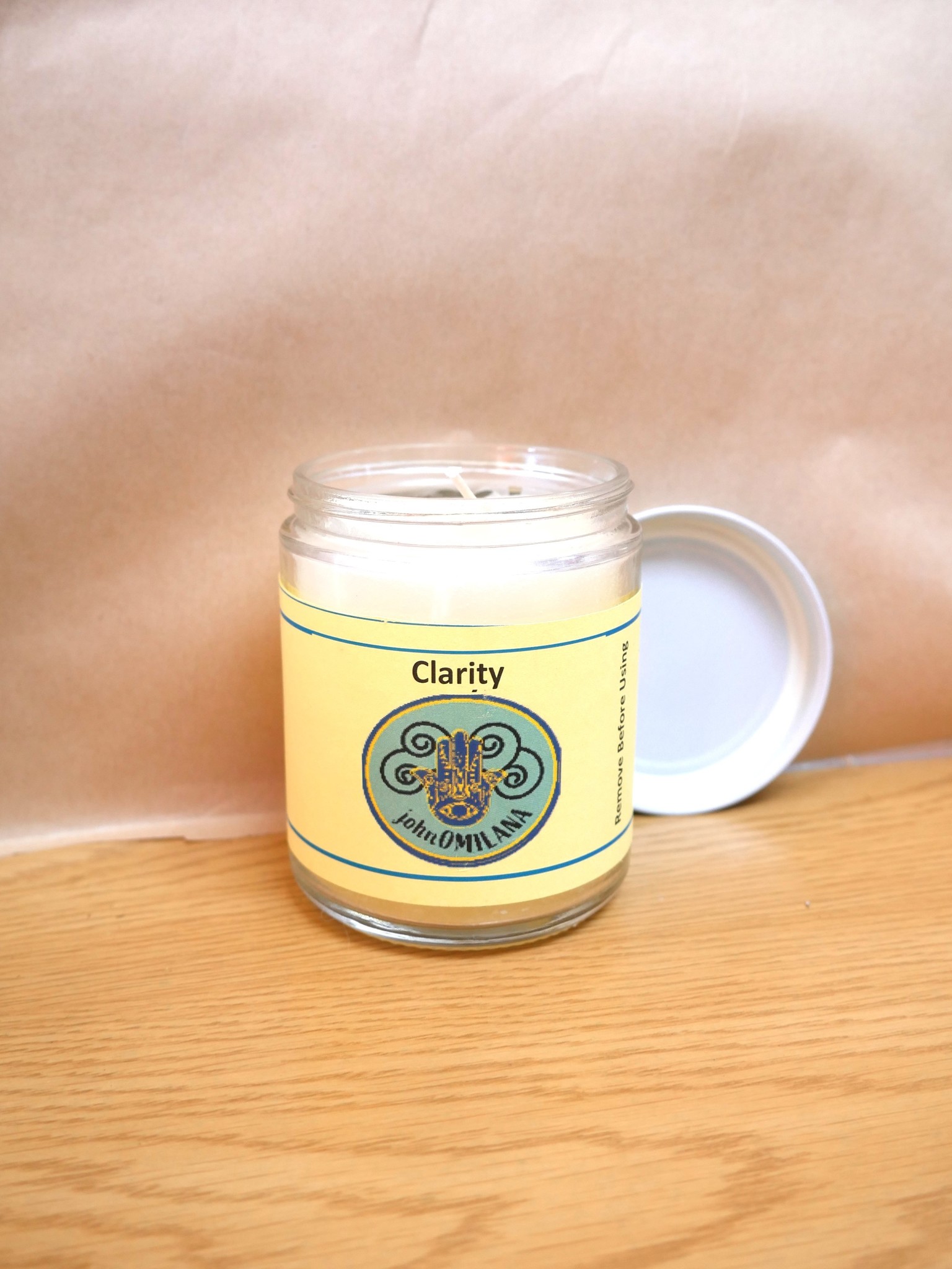 JohnOmilana Jar Candle Clarity