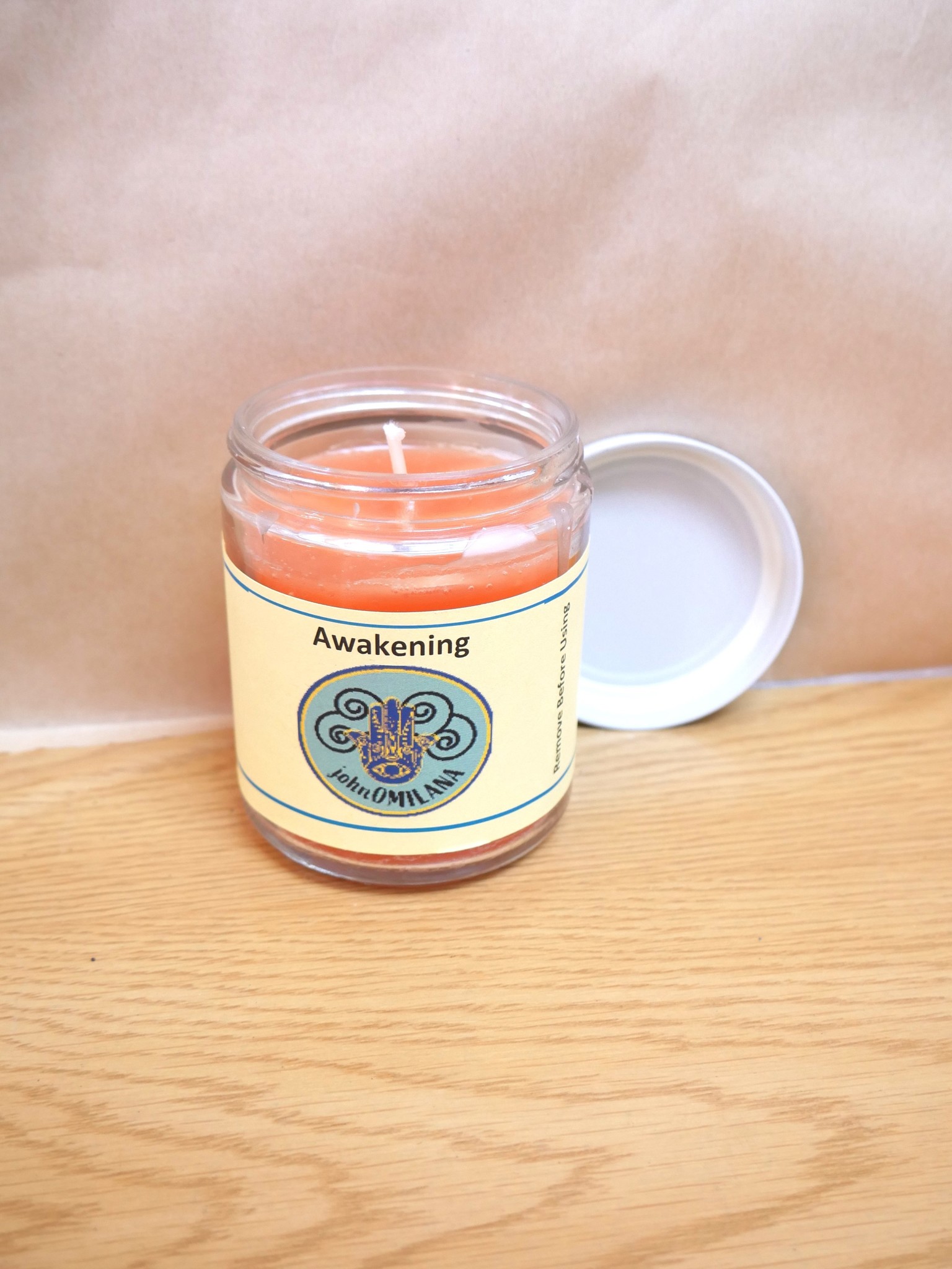 JohnOmilana Jar Candle Awakening