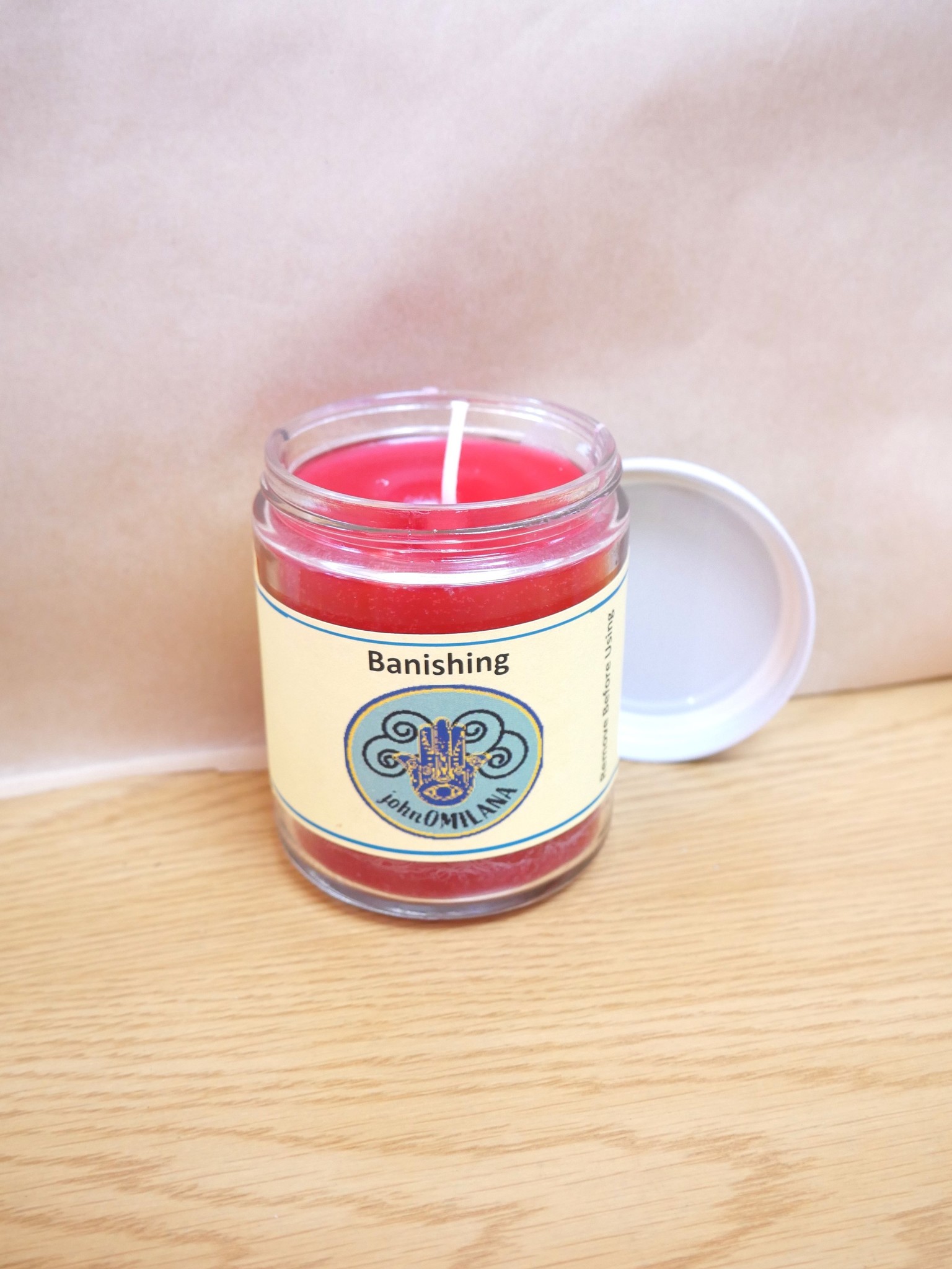 JohnOmilana Jar Candle Banishing