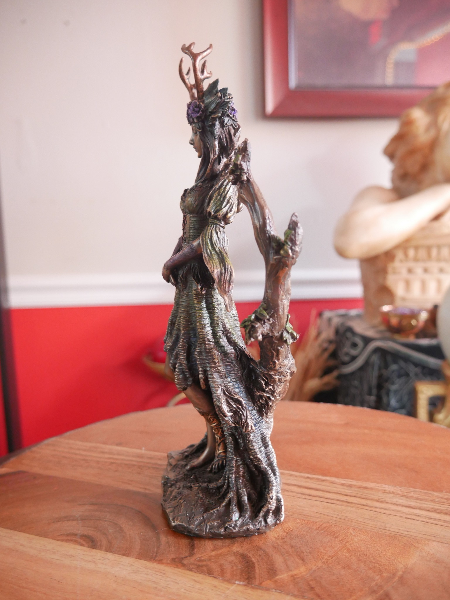 Druantia Guardian Goddess of the Trees 10"