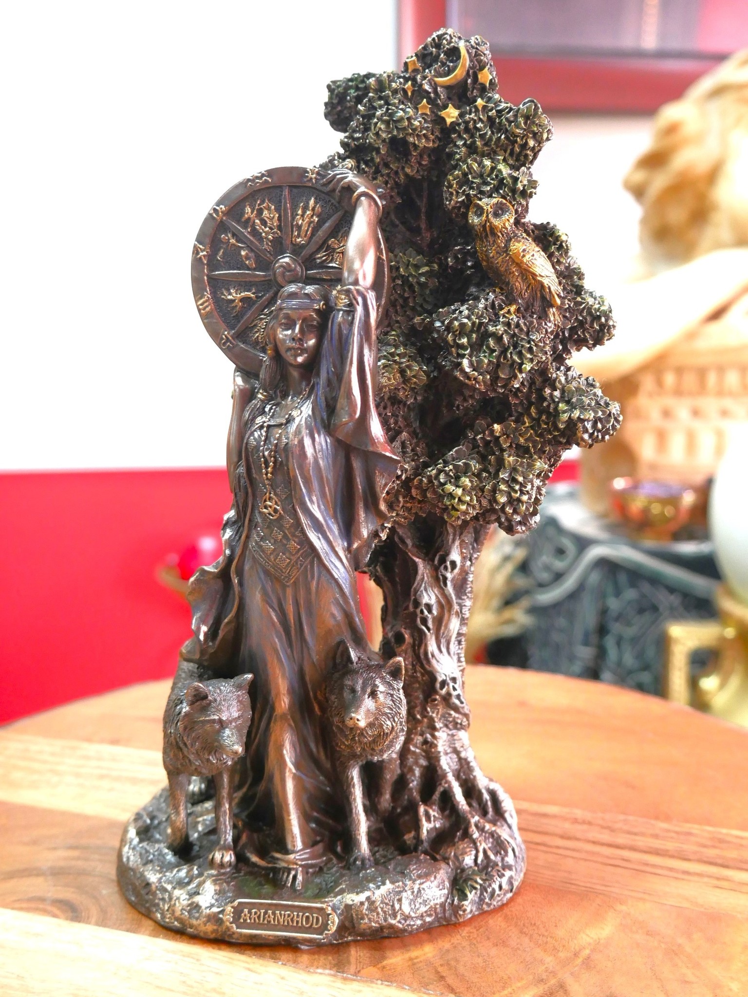 Celtic Goddess of Fate Arianrhod 10.5"