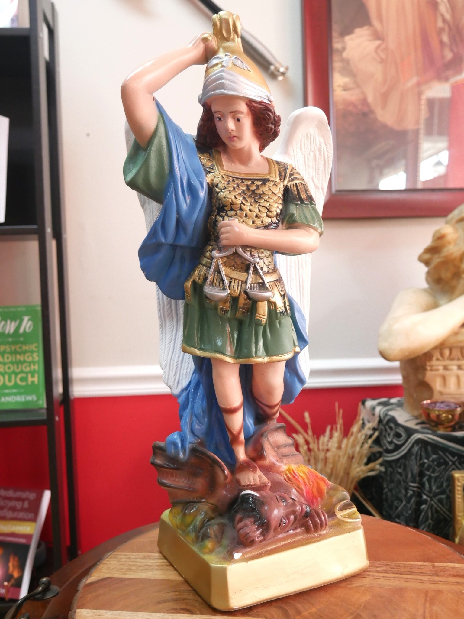 Saint Michael (San Miguel) Blue 20"