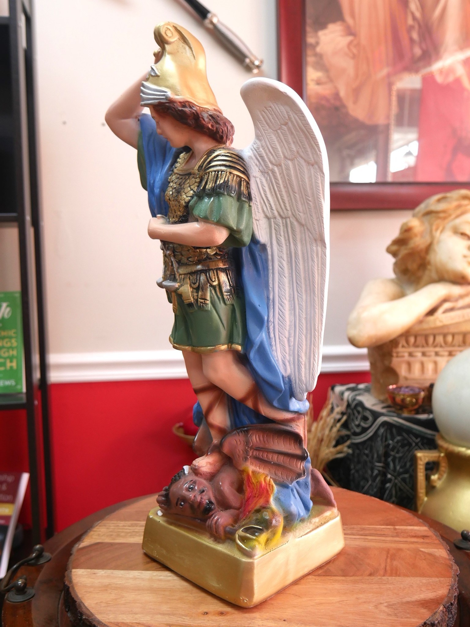 Saint Michael (San Miguel) Blue 20"