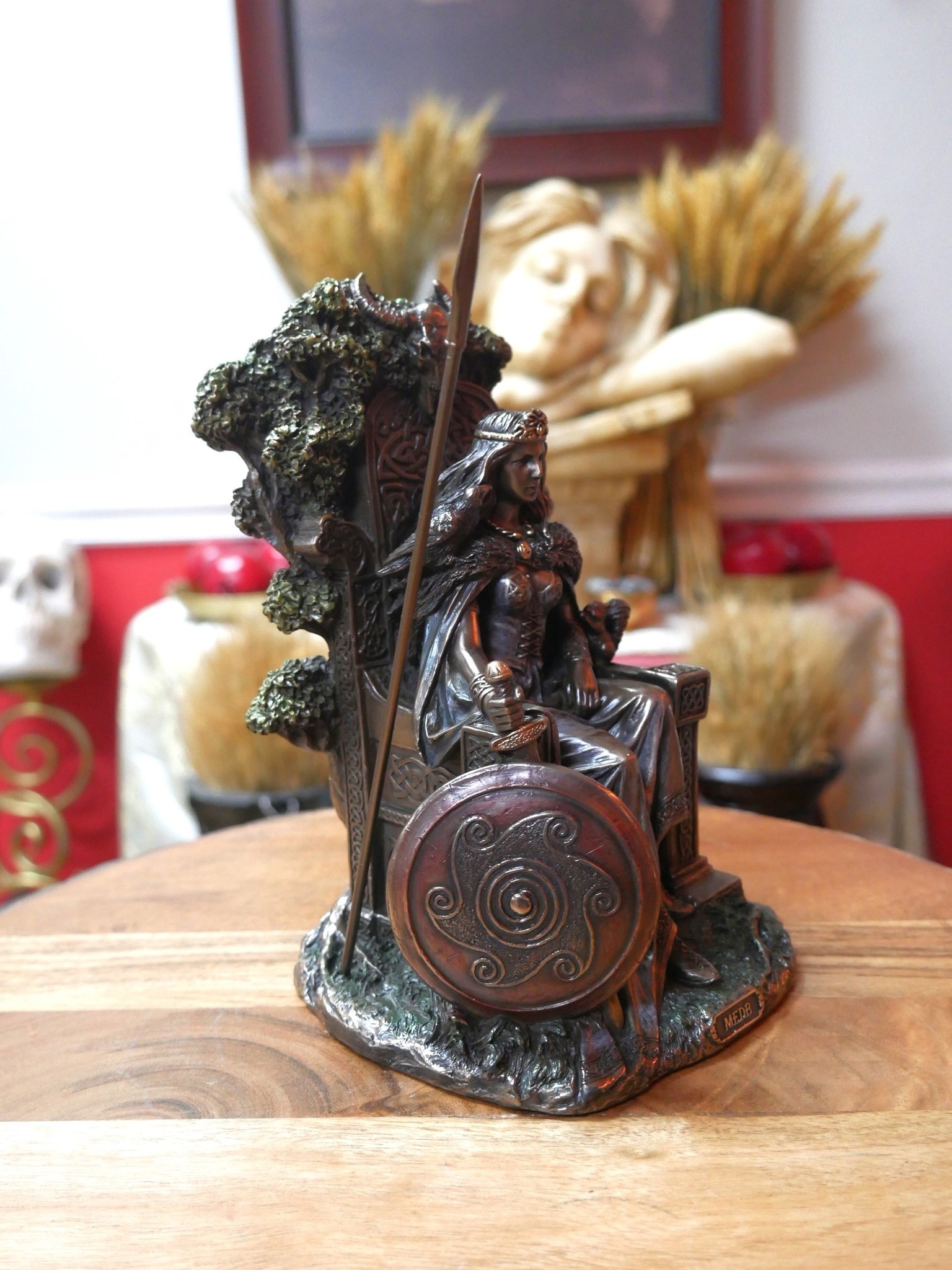 Celtic Goddess Queen Medb of Connacht 8"