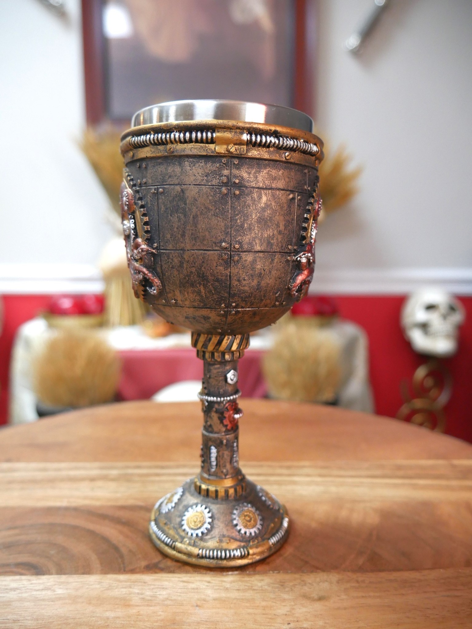 Steampunk Kraken 7" Goblet