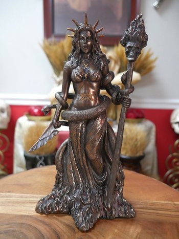 Greek Goddess Hecate 10" Statue