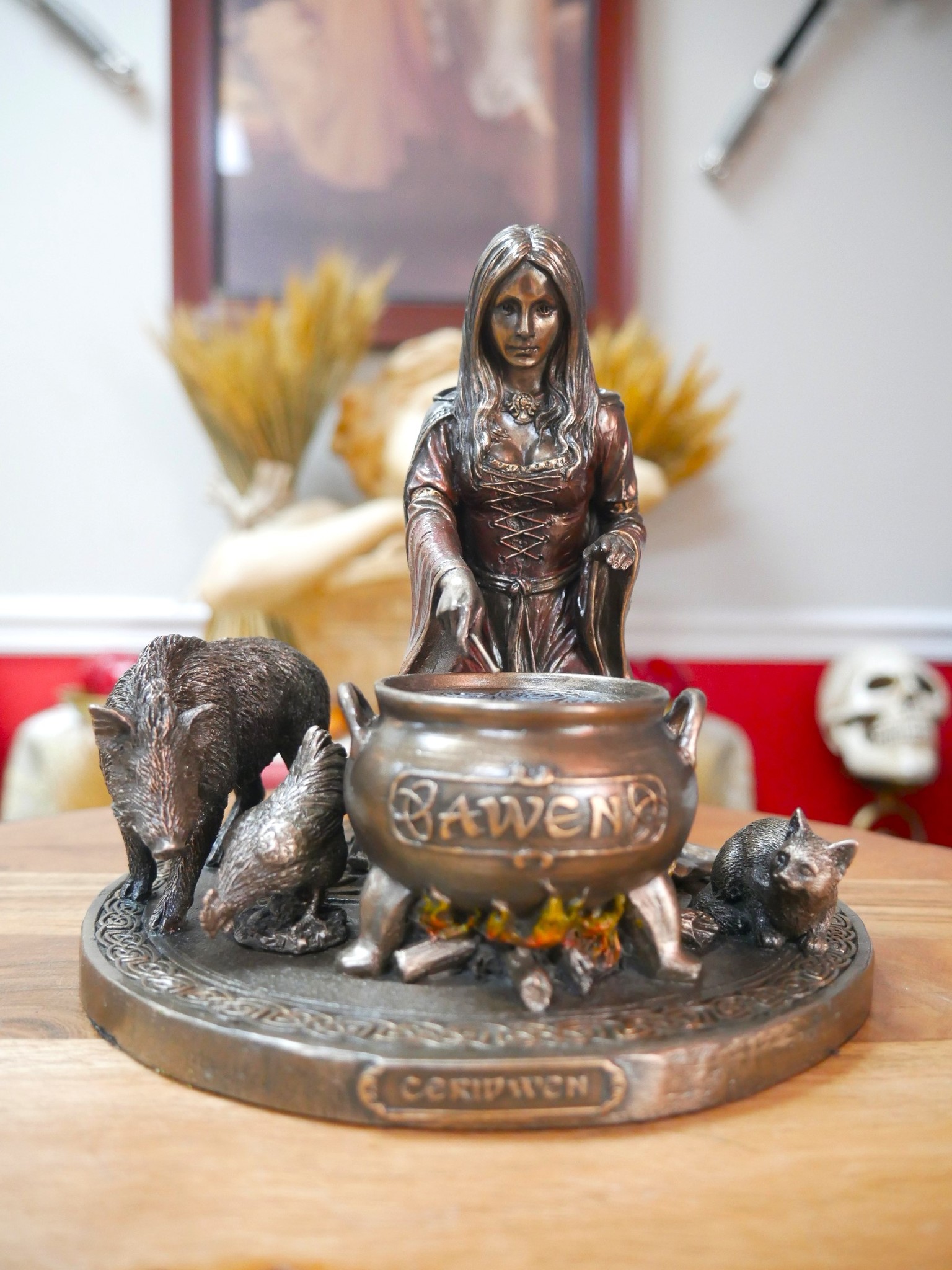 Ceridwen Celtic Goddess of Fertility and Inspiration 7"