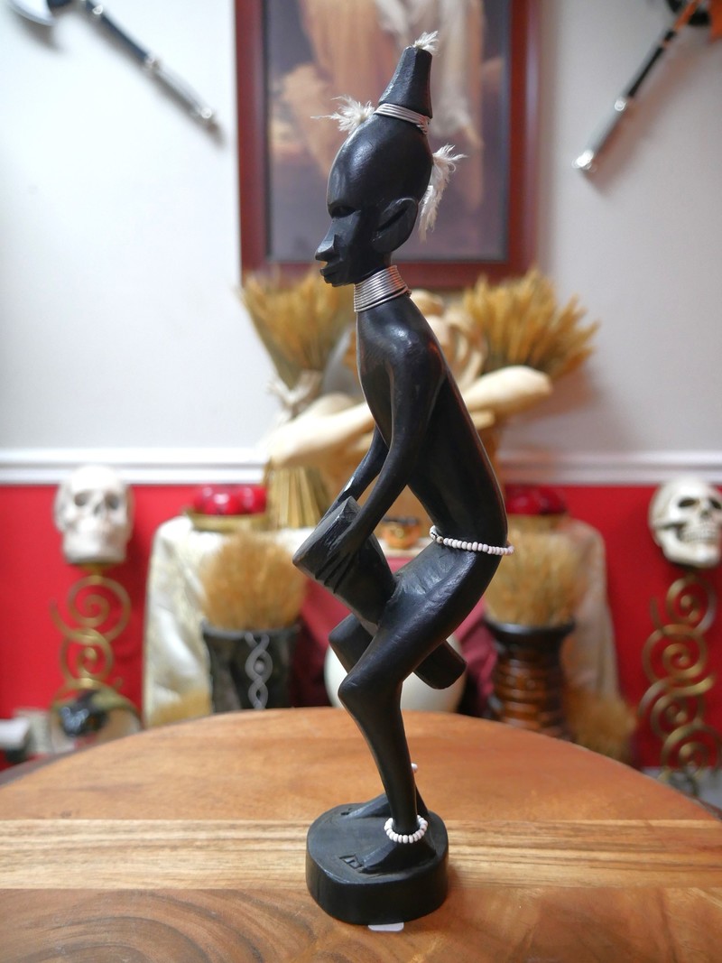 Black Carved Native