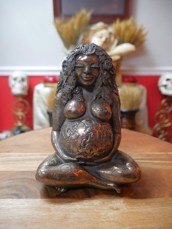 Millennial Gaia Bronze 7" Statue