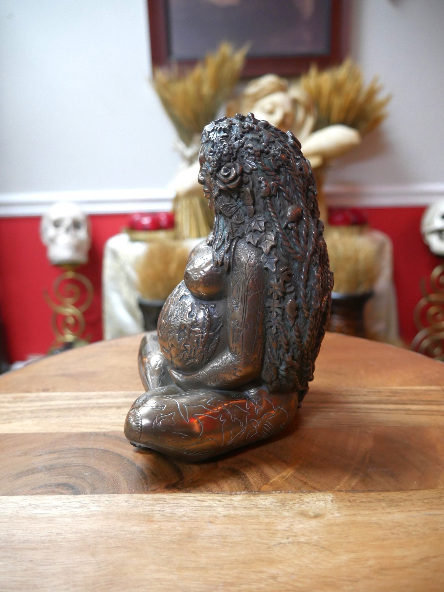 Millennial Gaia Bronze 7" Statue