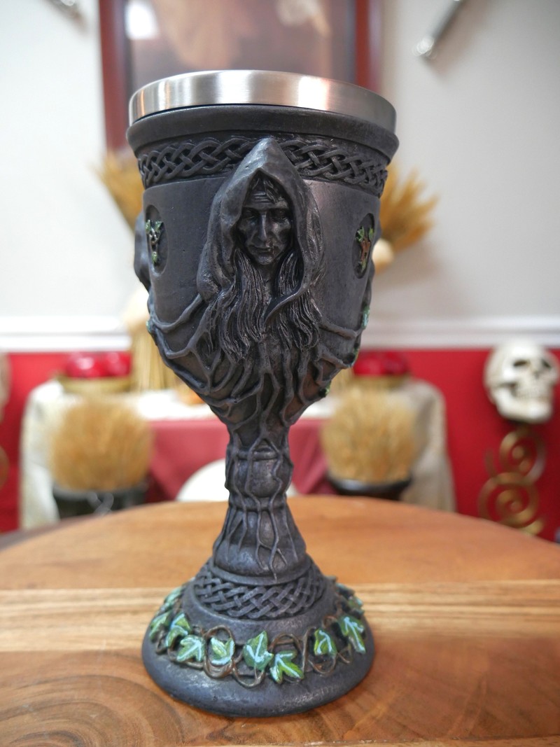 Mother Maiden Crone Goblet