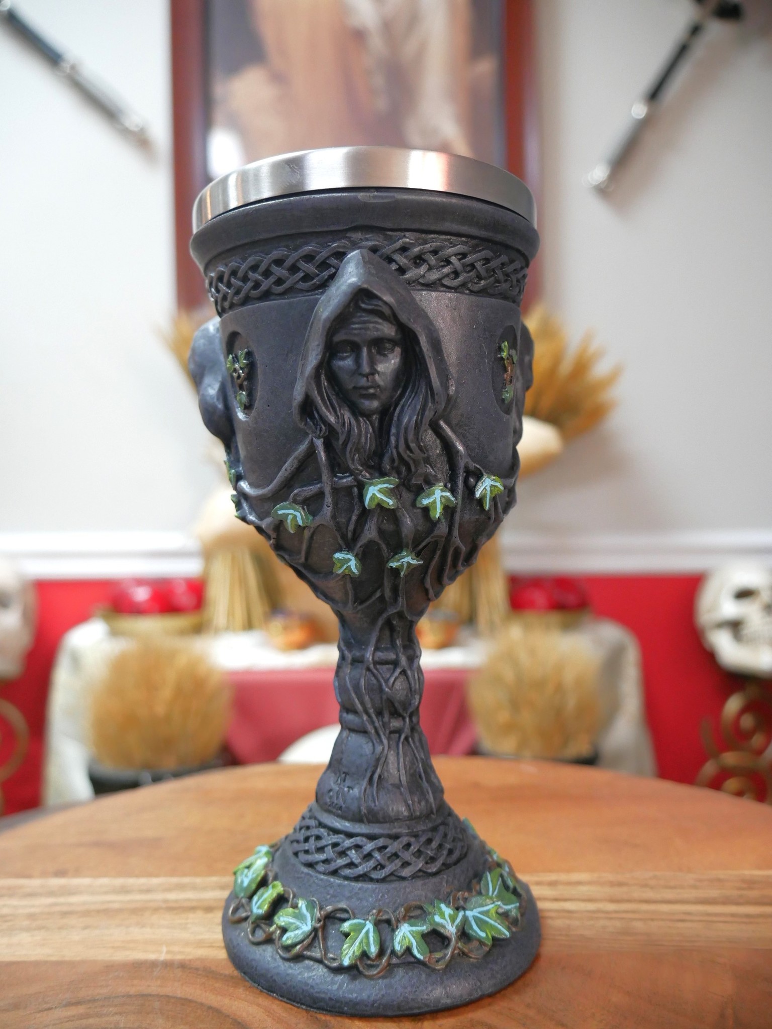 Mother Maiden Crone Goblet