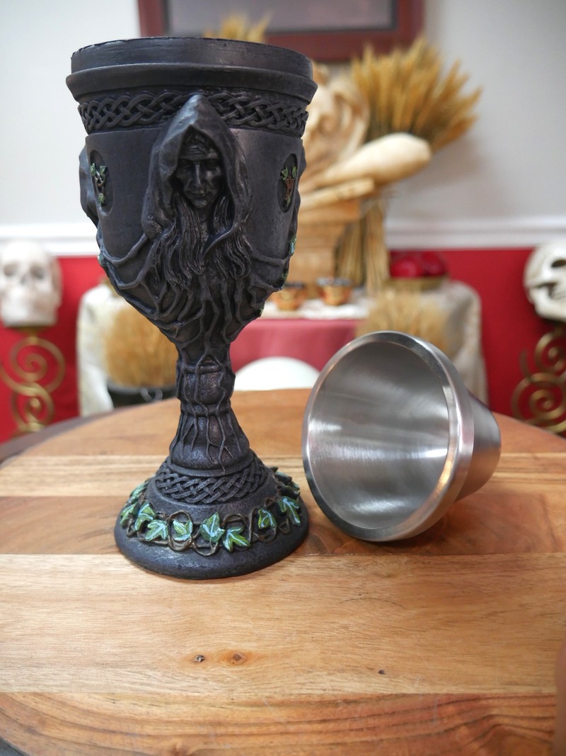 Mother Maiden Crone Goblet