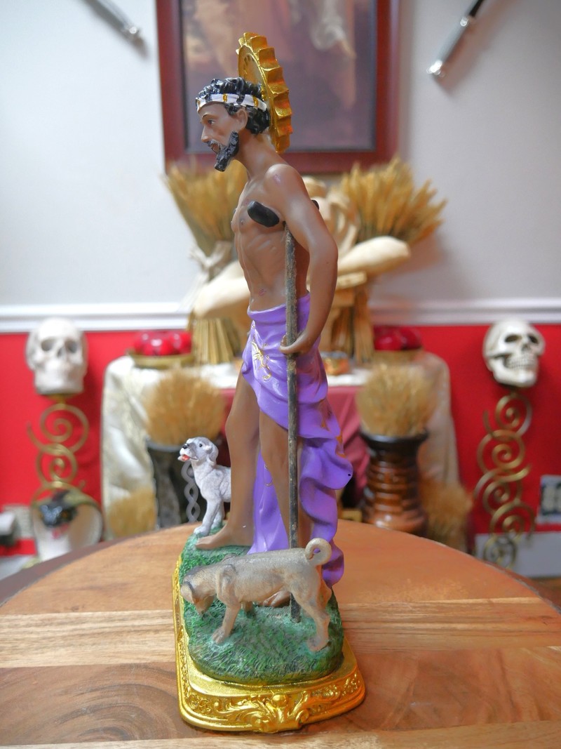 San Lazaro (Saint Lazarus) 12" Statue